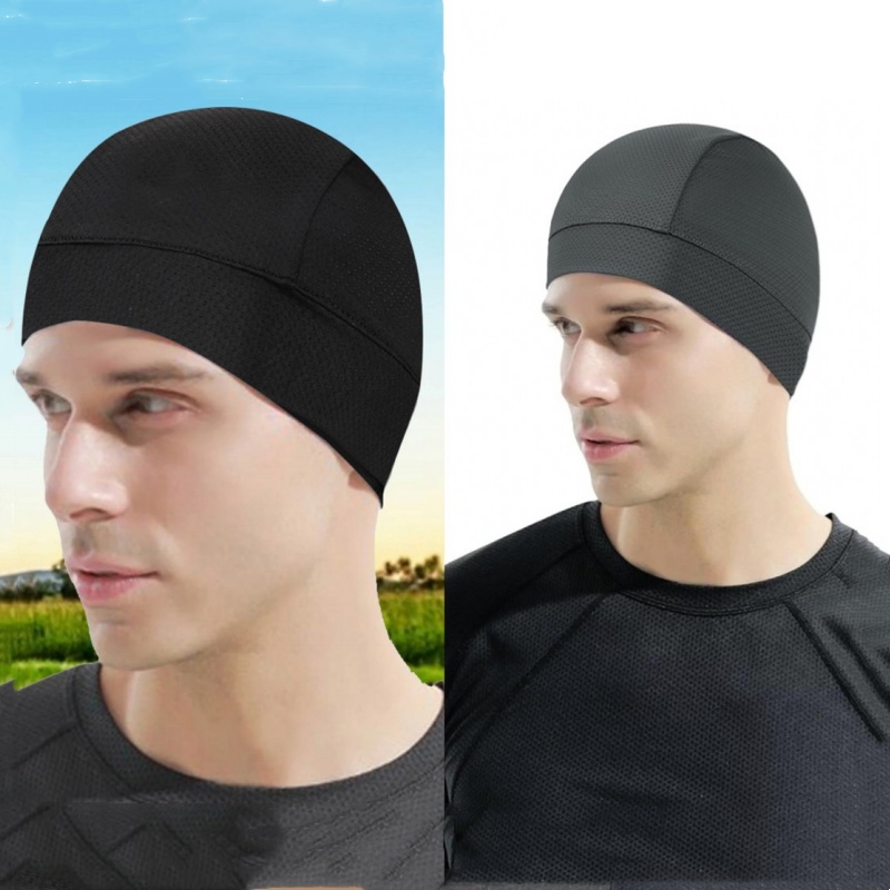 Skull Cap Helmet Liner - Cycling Under Helmet Liner Sweat Absorbent