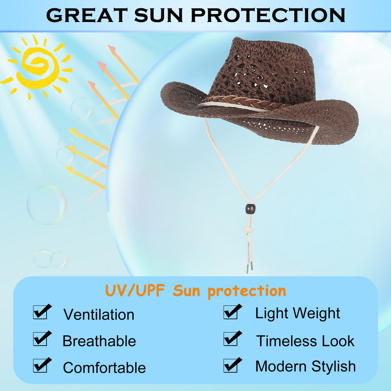 GEMVIE Child Summer Cowboy Hat - огляд і ціна Cowboy Hat Straw