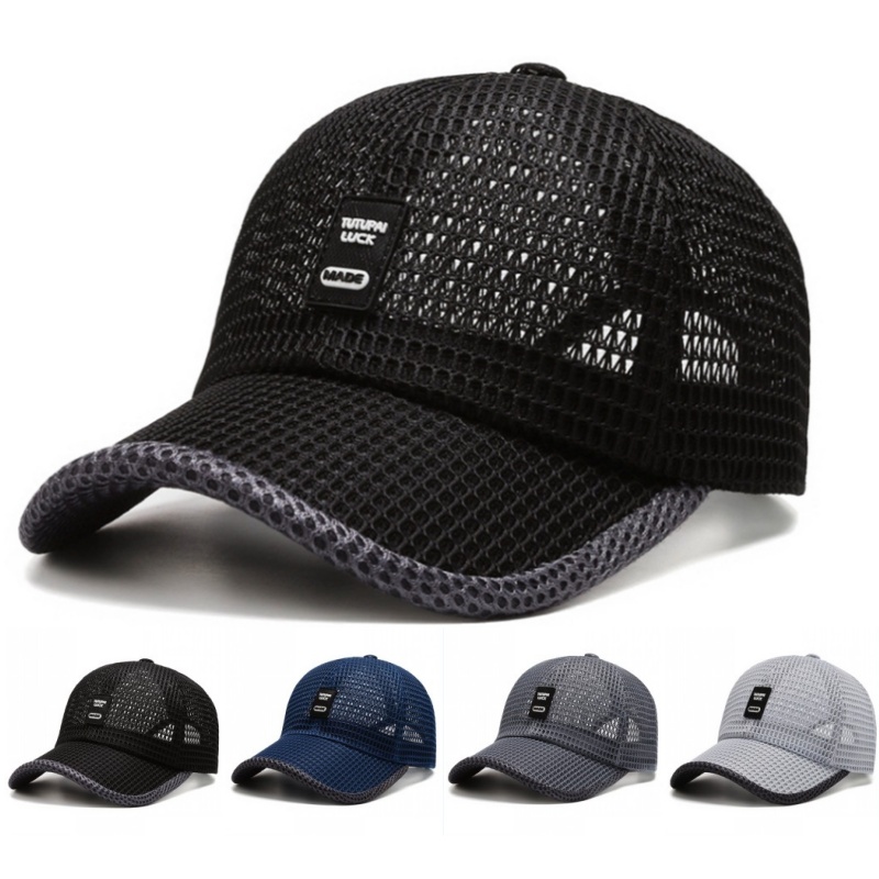 Men Women Summer Full Mesh Qui - огляд і ціна Trucker Cap Mesh