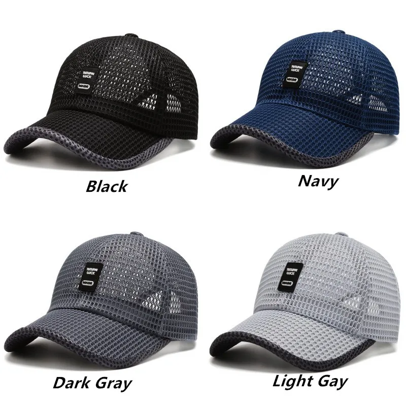 Men Women Summer Full Mesh Qui - огляд і ціна Trucker Cap Mesh