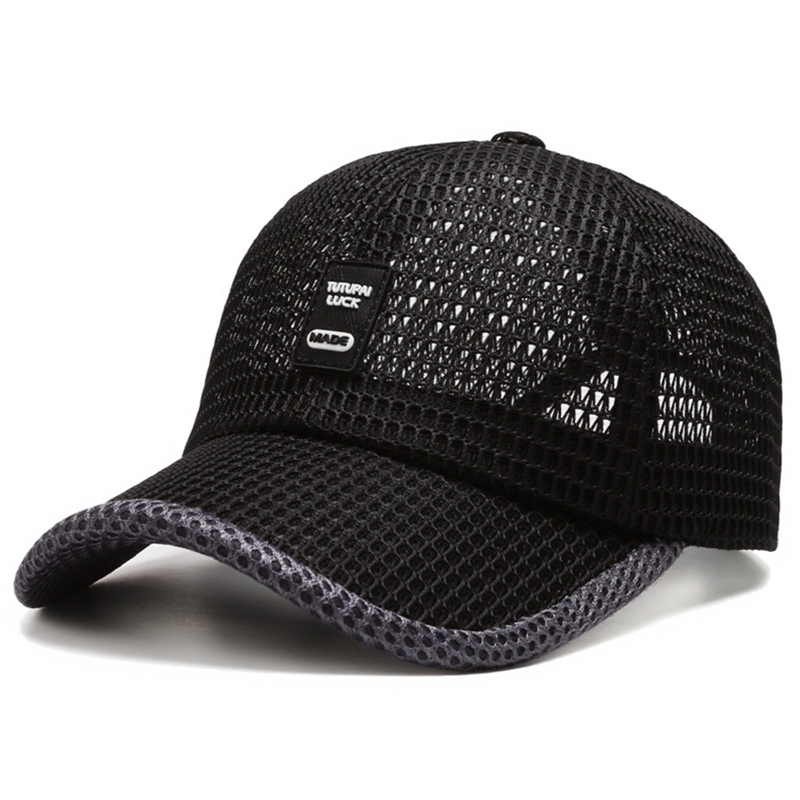 Men Women Summer Full Mesh Qui - огляд і ціна Trucker Cap Mesh