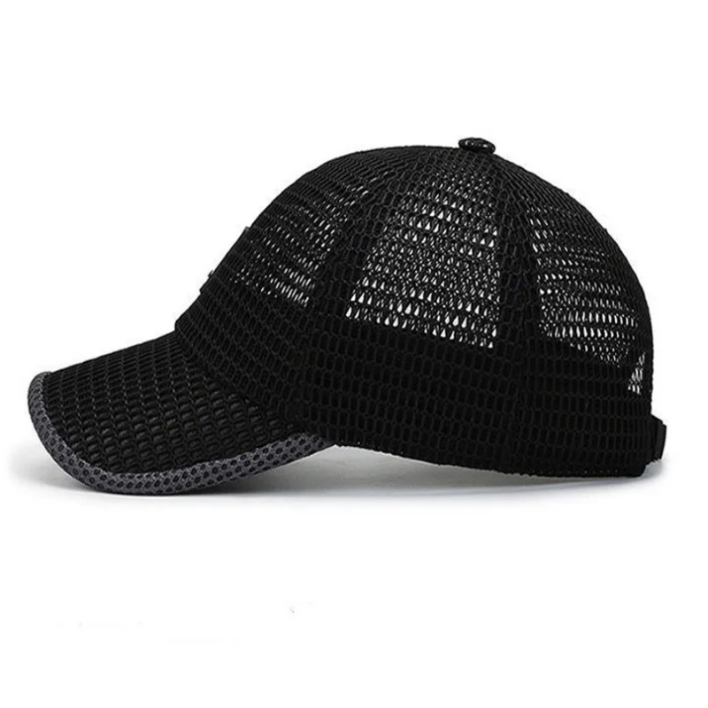 Men Women Summer Full Mesh Qui - огляд і ціна Trucker Cap Mesh