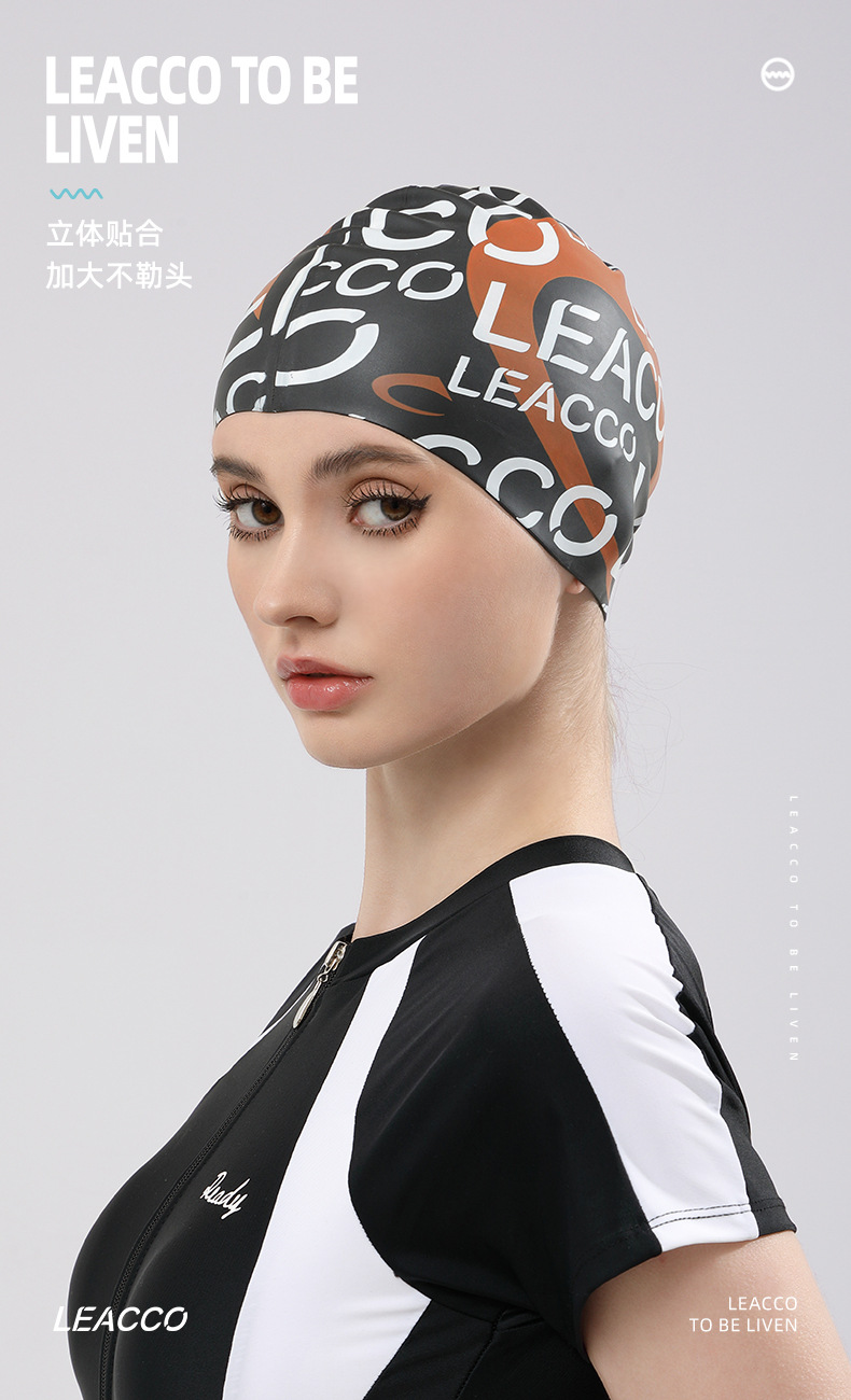 Anti-Slip Waterproof Silicone  - огляд і ціна Swim Hat Silicone