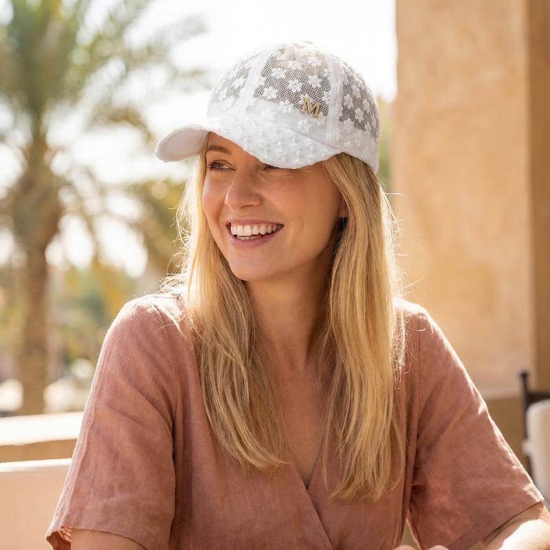 Adjustable Lace Flower Thin Ba - огляд і ціна Baseball Cap Structured
