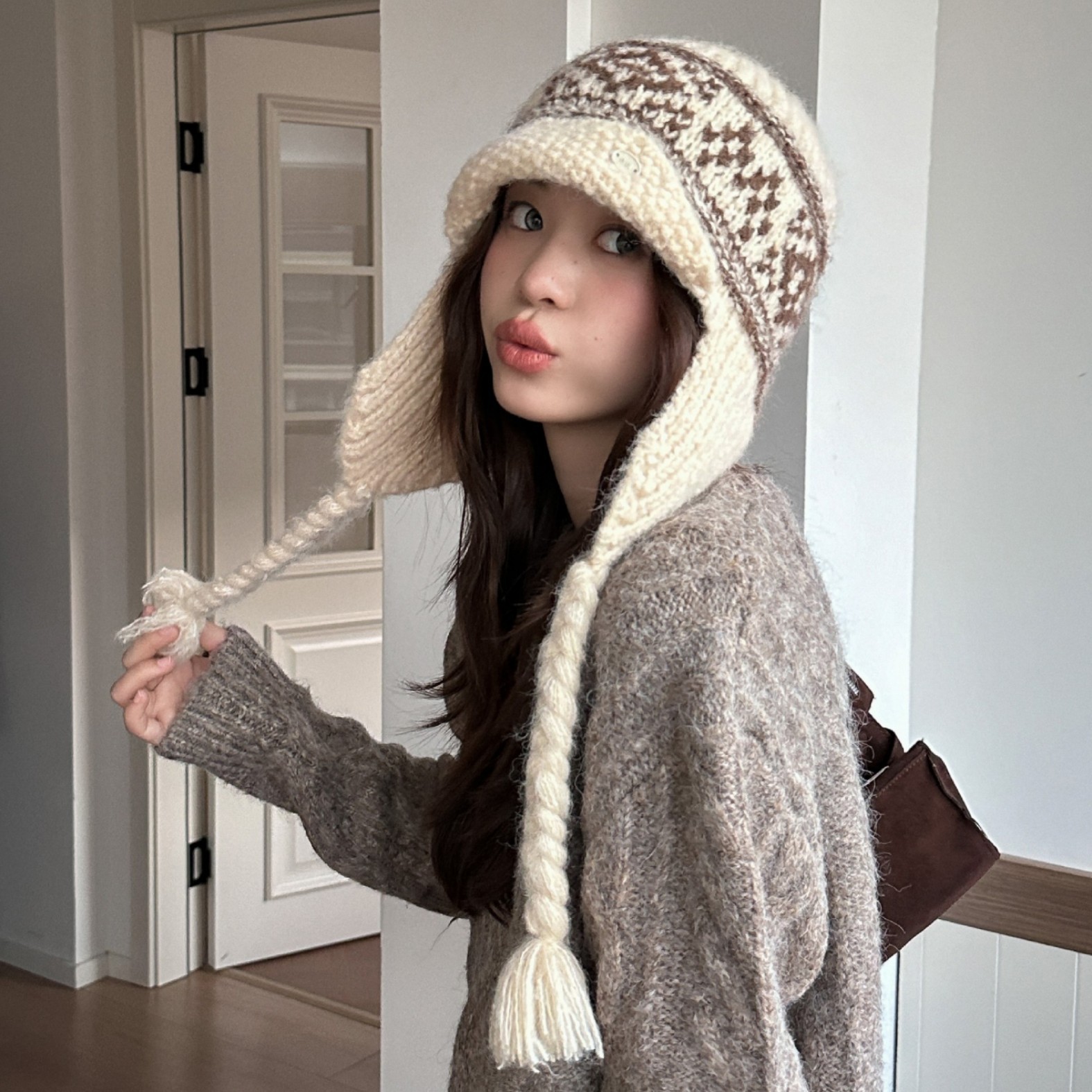 Winter Fair Isle Vintage Trapp - огляд і ціна Trapper Hat Ear Flap