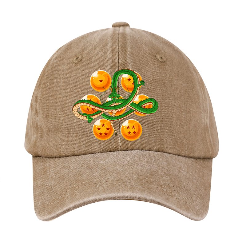 Dragon Ball Washed Baseball Ca - огляд і ціна Dad Hat Cotton