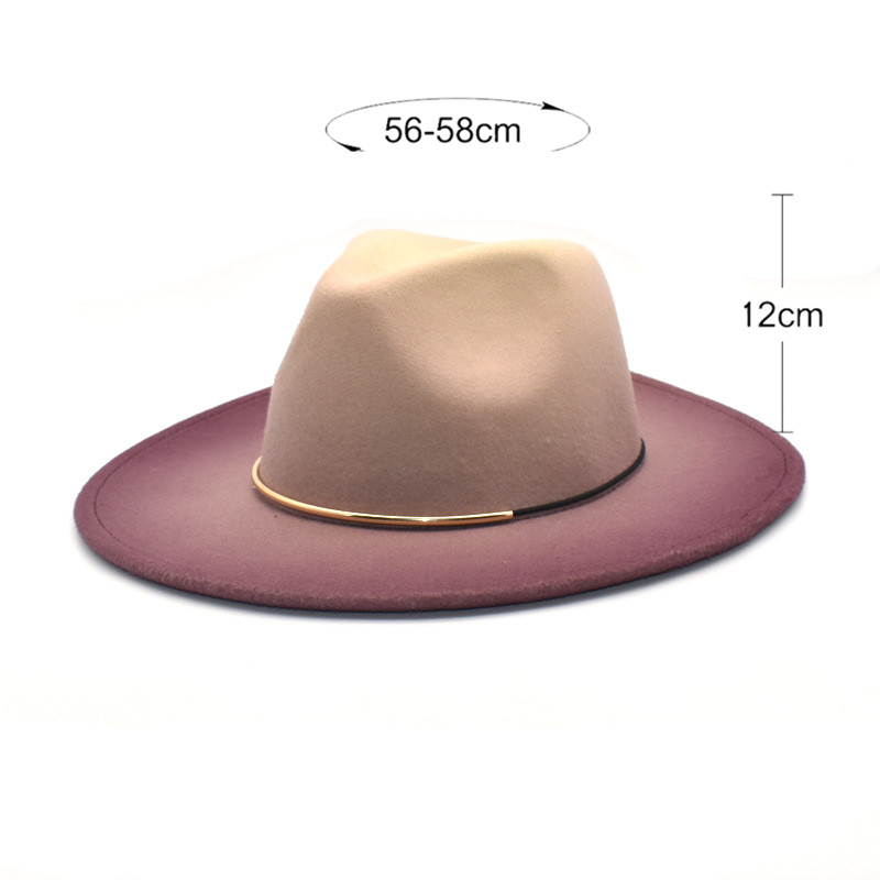 Gradient Large Brim Wool Vinta - огляд і ціна Fedora Hat Wool