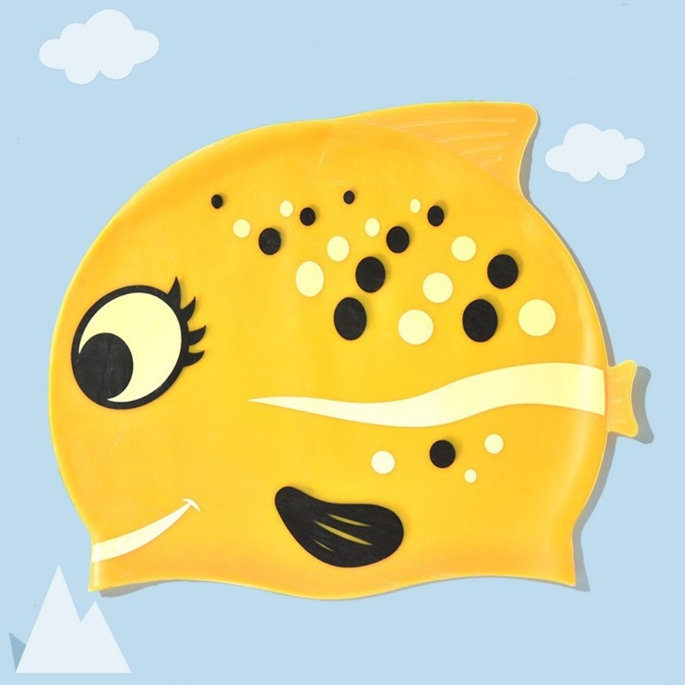 Cute Elastic Children's Swimmi - огляд і ціна Swim Hat Silicone