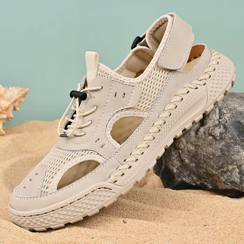 Sandals Men Tide 2025 Summer N - огляд і ціна Snapback Hat Flat