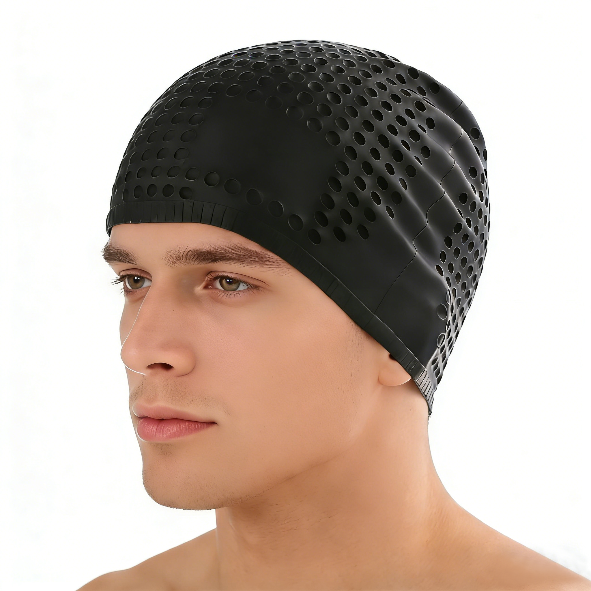 Silicone Swimming Cap Large Ba - огляд і ціна Swim Hat Silicone