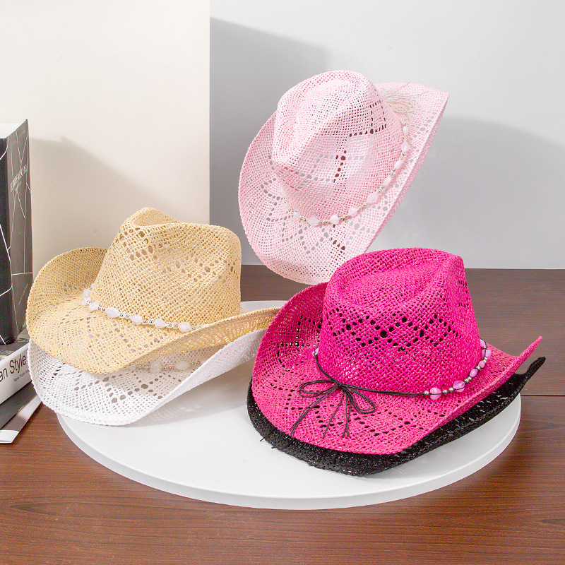 Women Cowboy Hat Unisex Hollow - огляд і ціна Cowboy Hat Straw