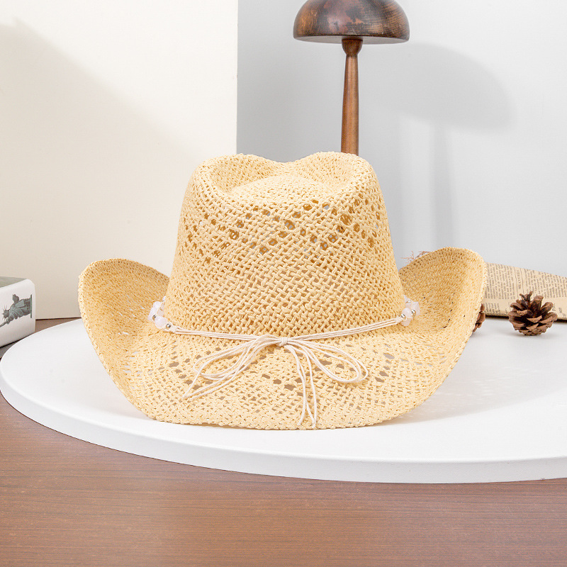 Women Cowboy Hat Unisex Hollow - огляд і ціна Cowboy Hat Straw