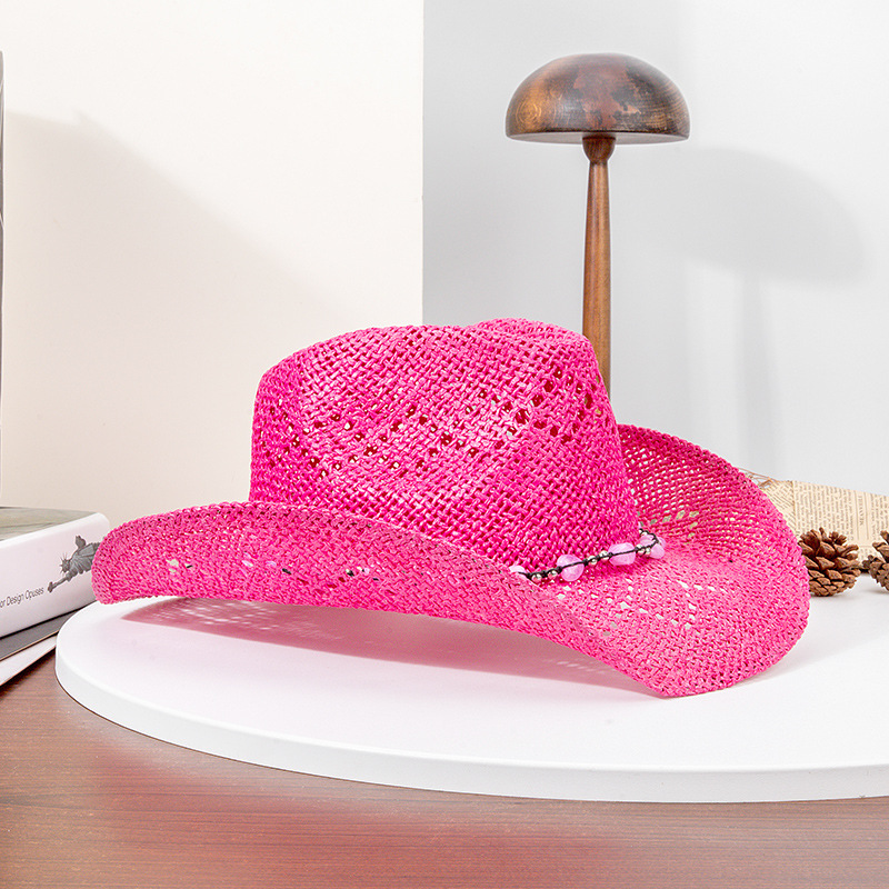 Women Cowboy Hat Unisex Hollow - огляд і ціна Cowboy Hat Straw