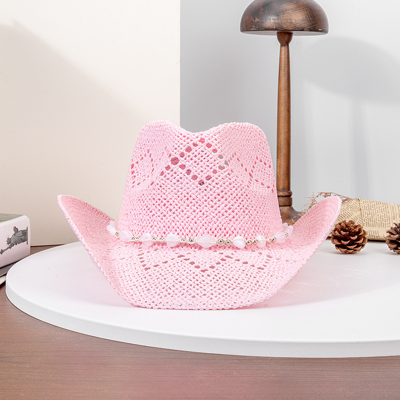 Women Cowboy Hat Unisex Hollow - огляд і ціна Cowboy Hat Straw