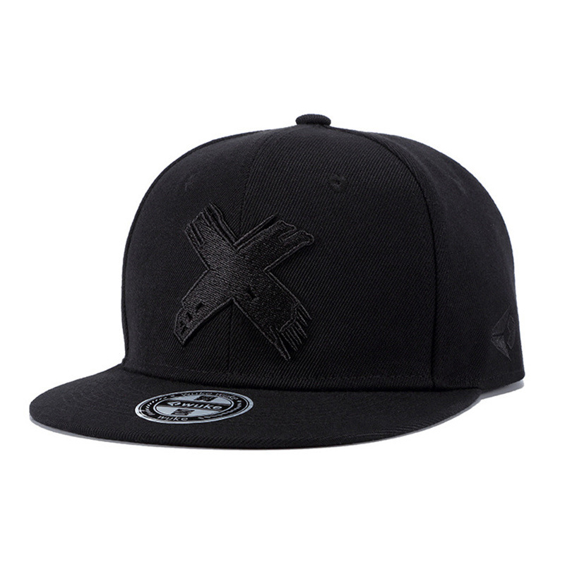 Letter X 3D Embroidered Flat-B - огляд і ціна Snapback Hat Flat
