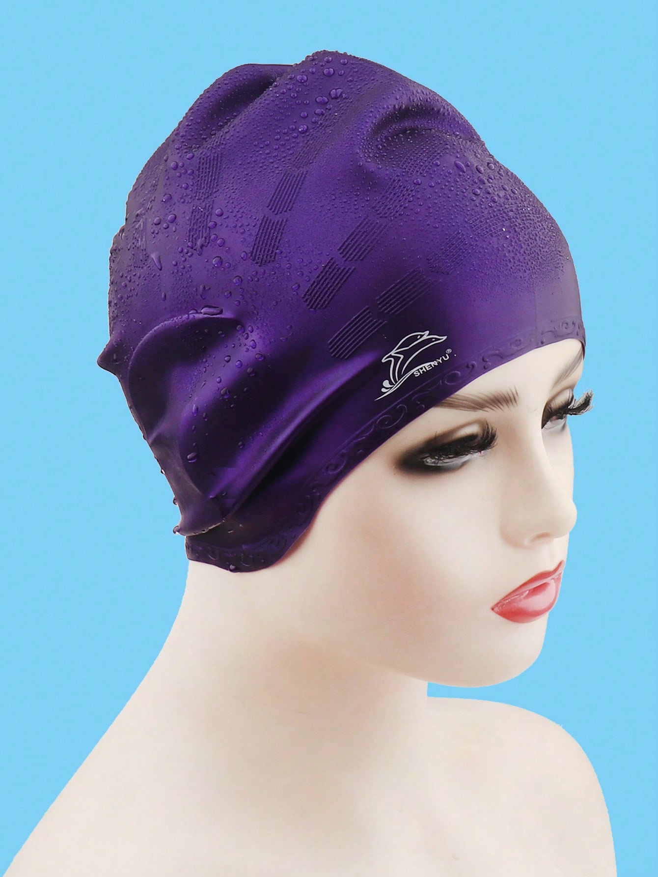Silicone Waterproof Swim Cap E - огляд і ціна Swim Hat Silicone