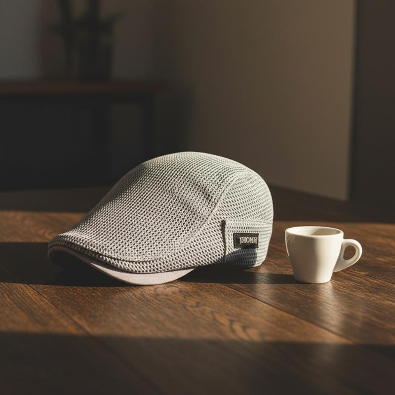 Mens Mesh Newsboy Beret Cabbie - огляд і ціна Newsboy Cap Ivy