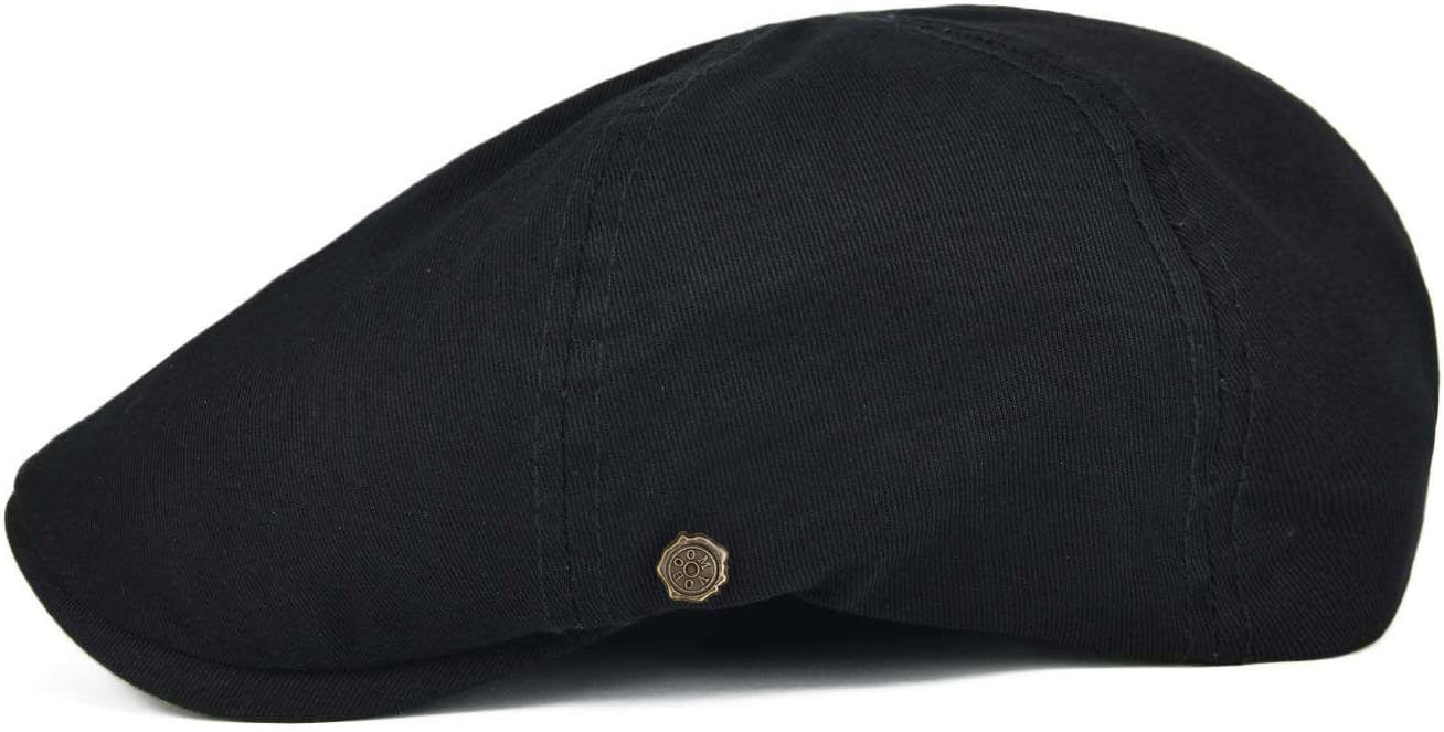 Cotton Flat Cabbie Hat Gatsby  - огляд і ціна Newsboy Cap Ivy