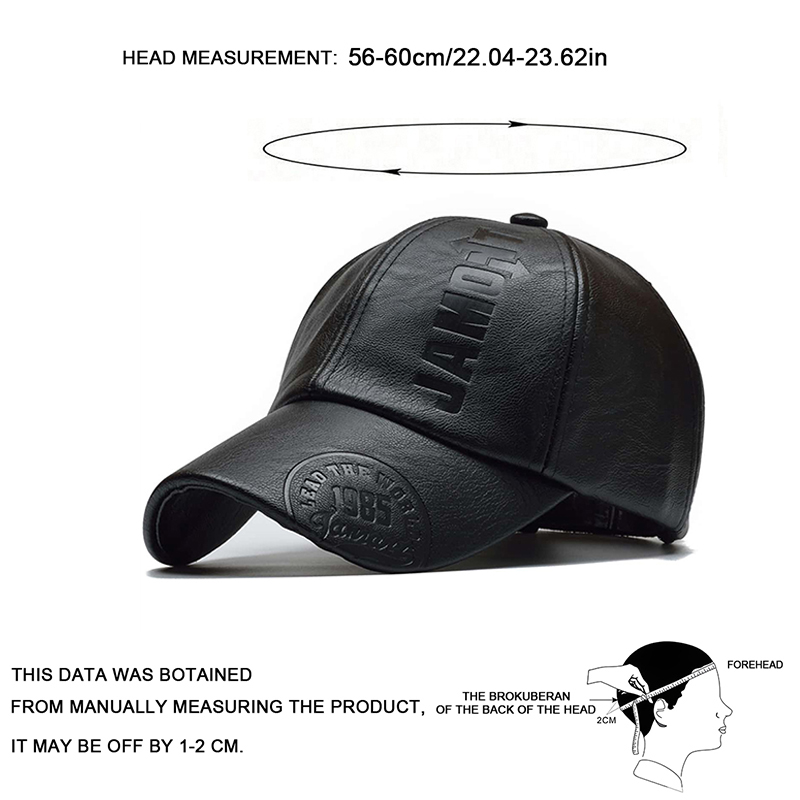 Unisex 1985 Imprinting Leather - огляд і ціна Baseball Cap Structured