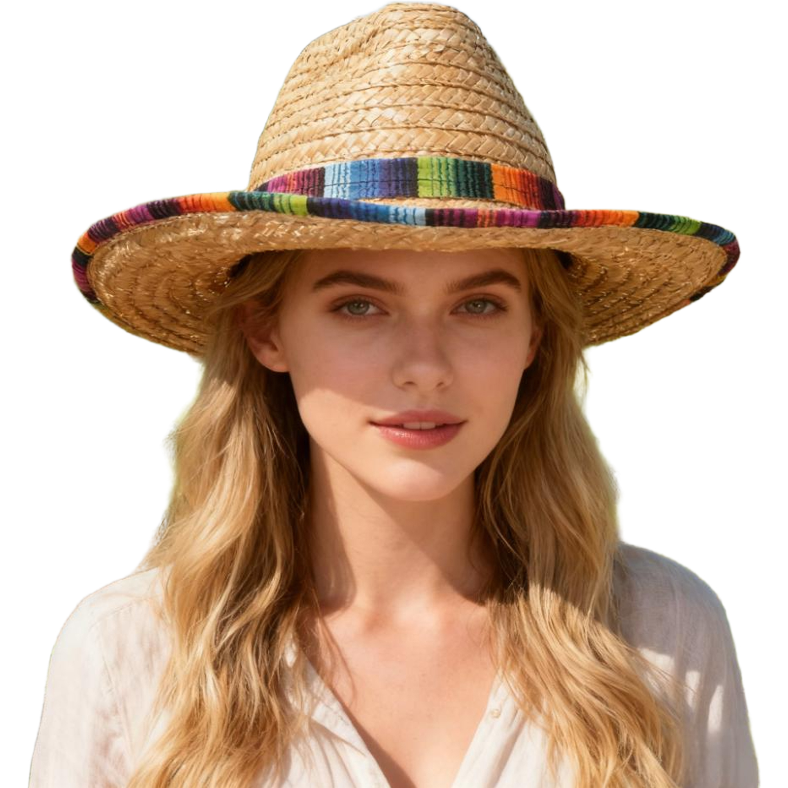 Mexican Straw Hat Carnival Wid - огляд і ціна Sun Hat Wide Brim