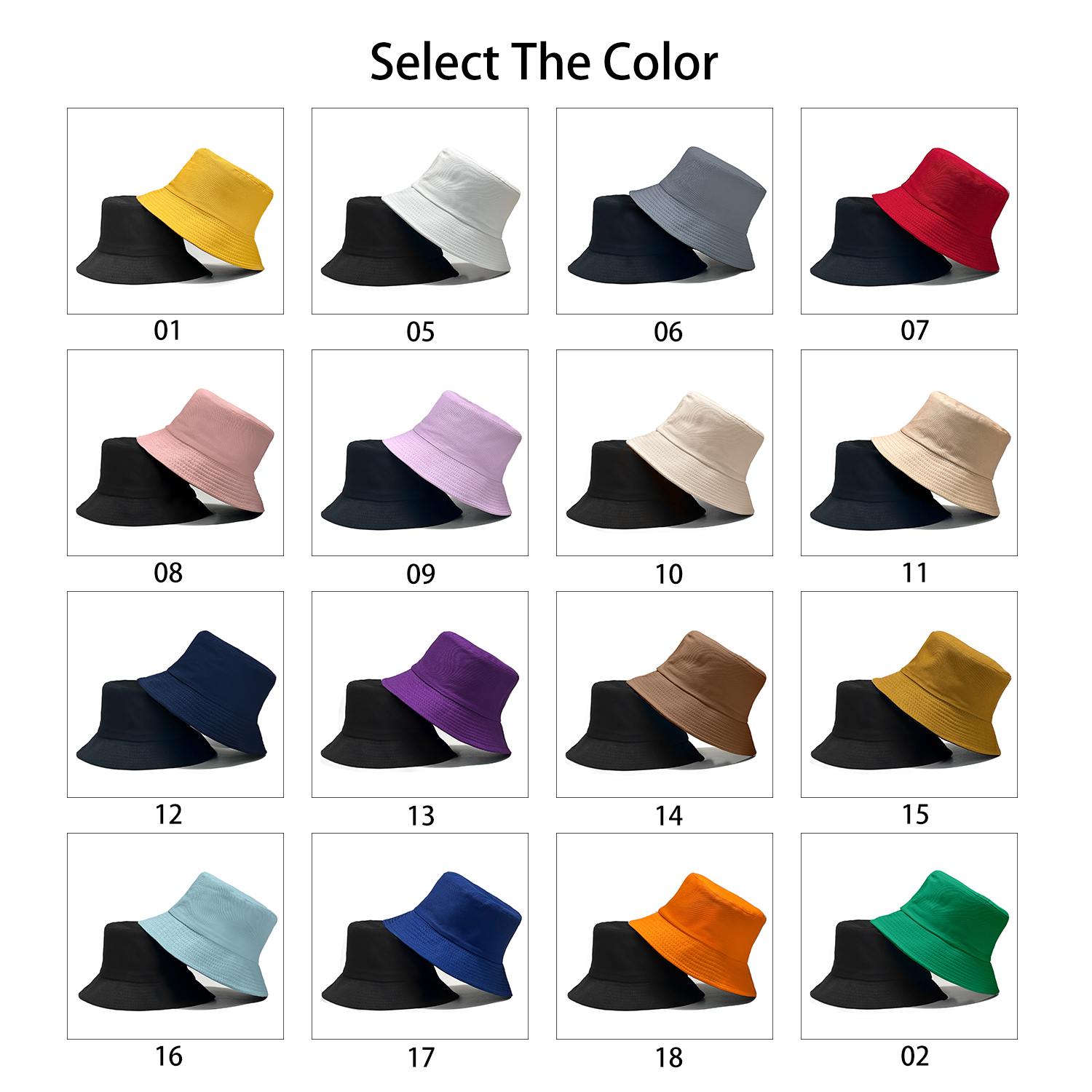 Custom Logo Double Side Fisher - огляд і ціна Bucket Hat Cotton