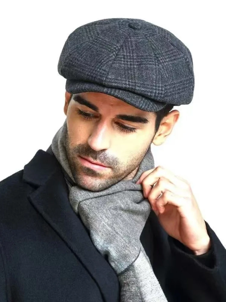 64cm Big Head Oversize Plus Si - огляд і ціна Newsboy Cap Ivy