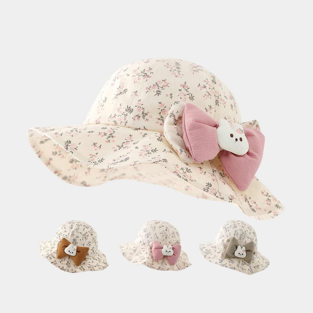 Baby Ruffle Brim Basin Cap Spr - огляд і ціна Bucket Hat Cotton