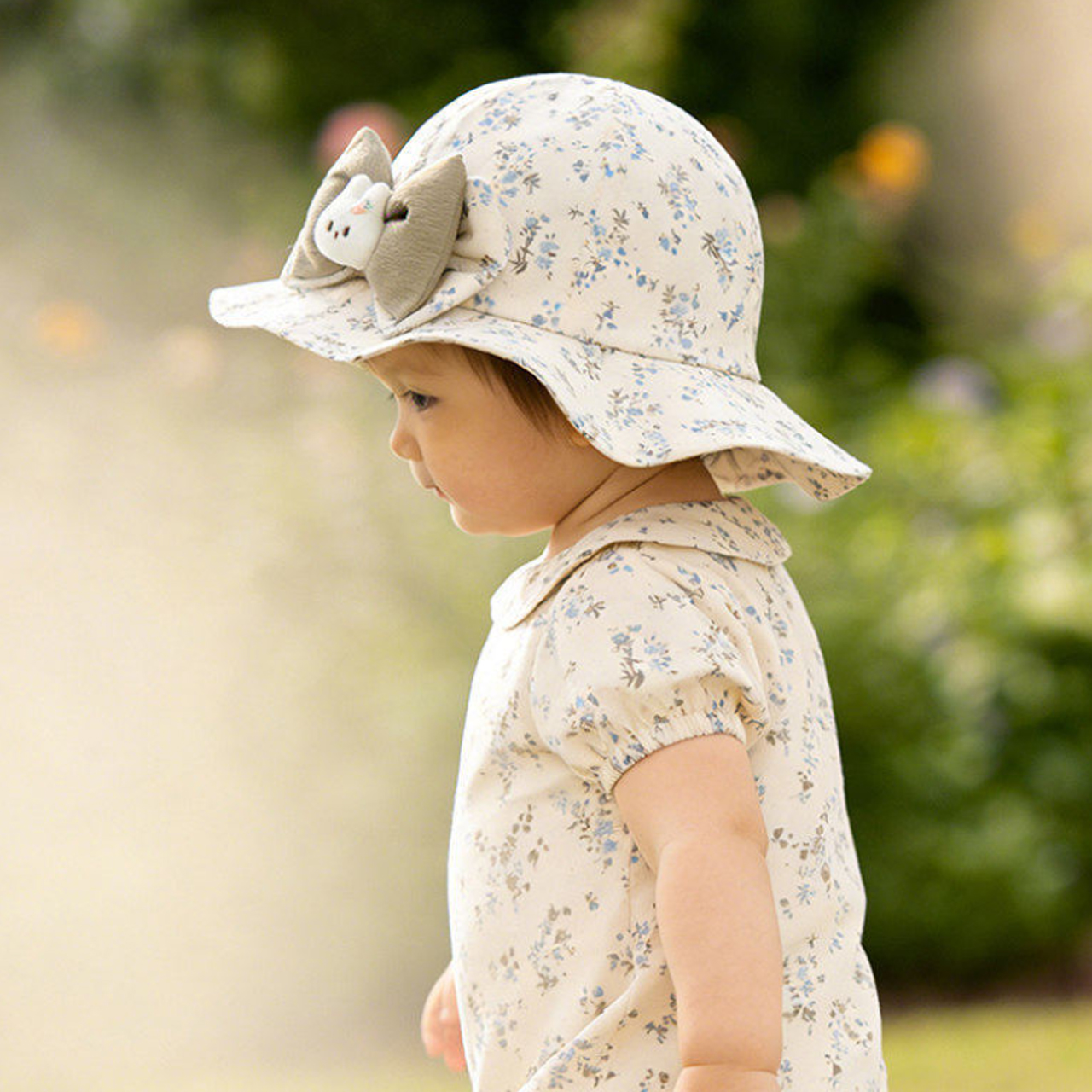 Baby Ruffle Brim Basin Cap Spr - огляд і ціна Bucket Hat Cotton