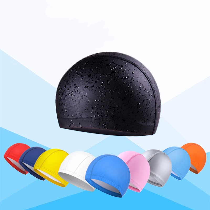 PU Coated Swimming Cap Unisex  - огляд і ціна Swim Hat Silicone
