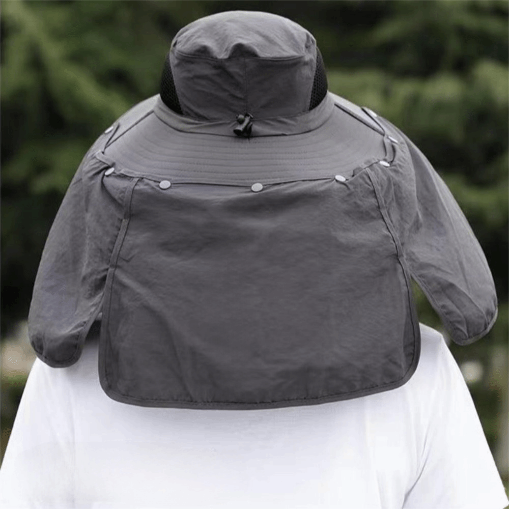Removable Cloth Men Sun Hat Bi - огляд і ціна Bucket Hat Cotton