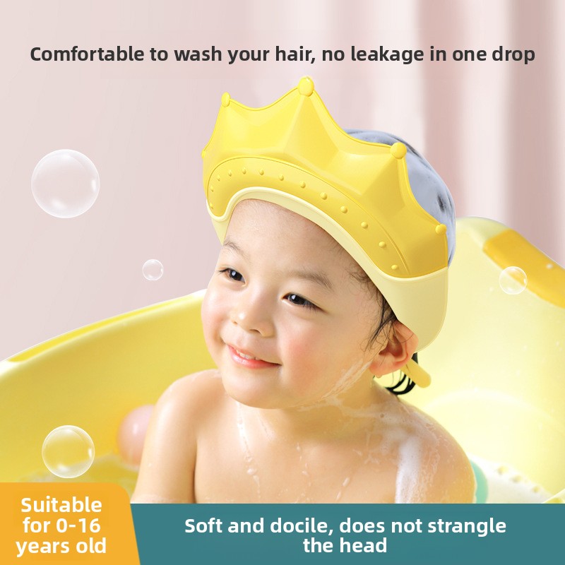 Kids Waterproof Shower Cap Bab - огляд і ціна Swim Hat Silicone
