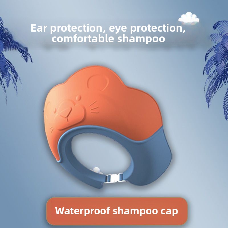 Kids Waterproof Shower Cap Bab - огляд і ціна Swim Hat Silicone