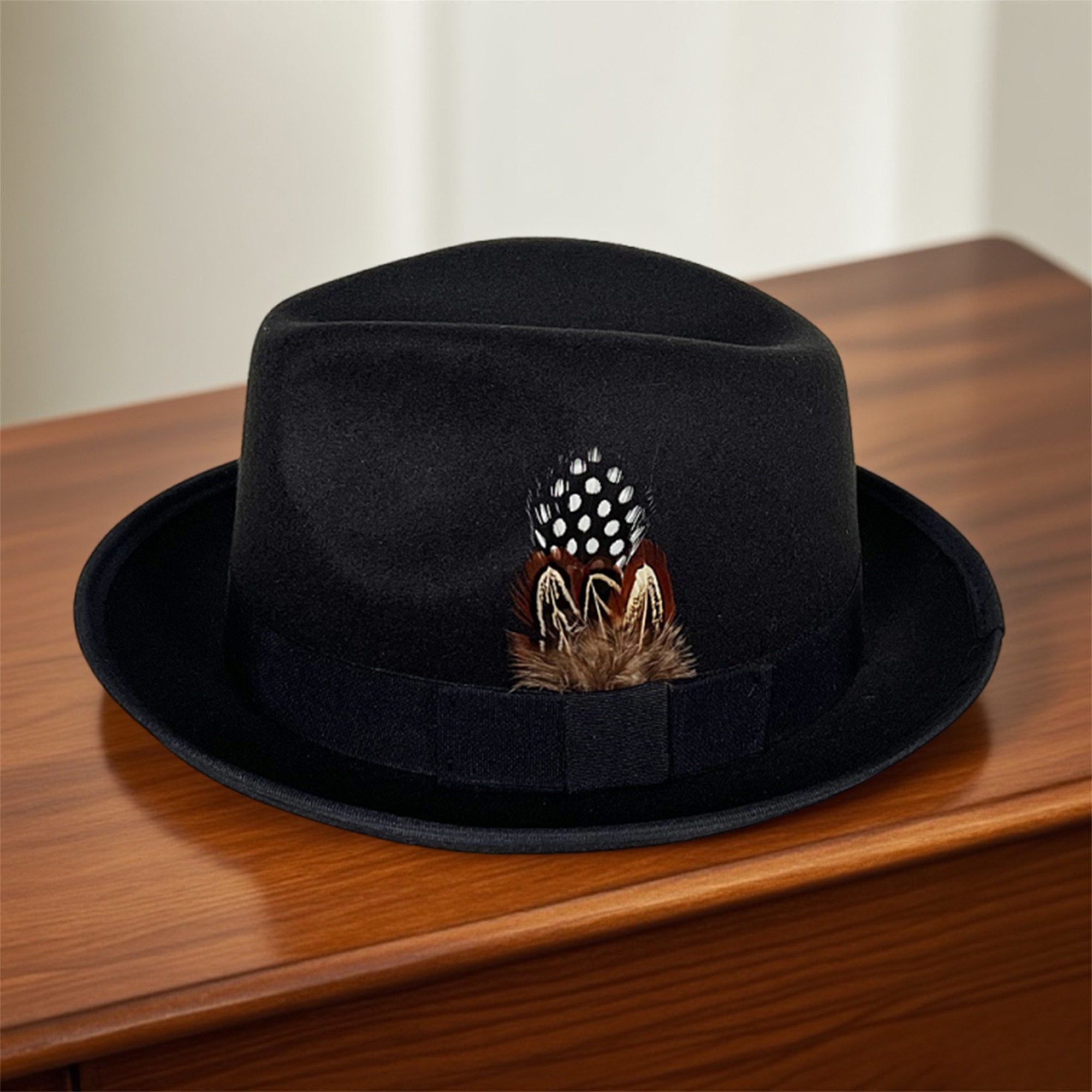 Vintage Style Wool Fedora Hat  - огляд і ціна Fedora Hat Wool