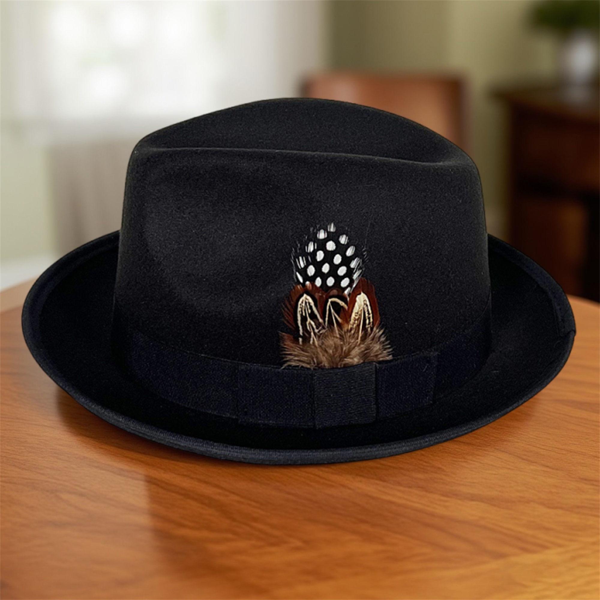 Vintage Style Wool Fedora Hat  - огляд і ціна Fedora Hat Wool