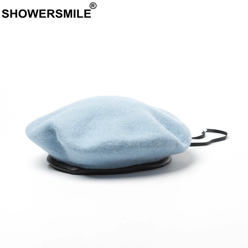 Sky Blue French Beret Women Au - огляд і ціна Beret French Wool