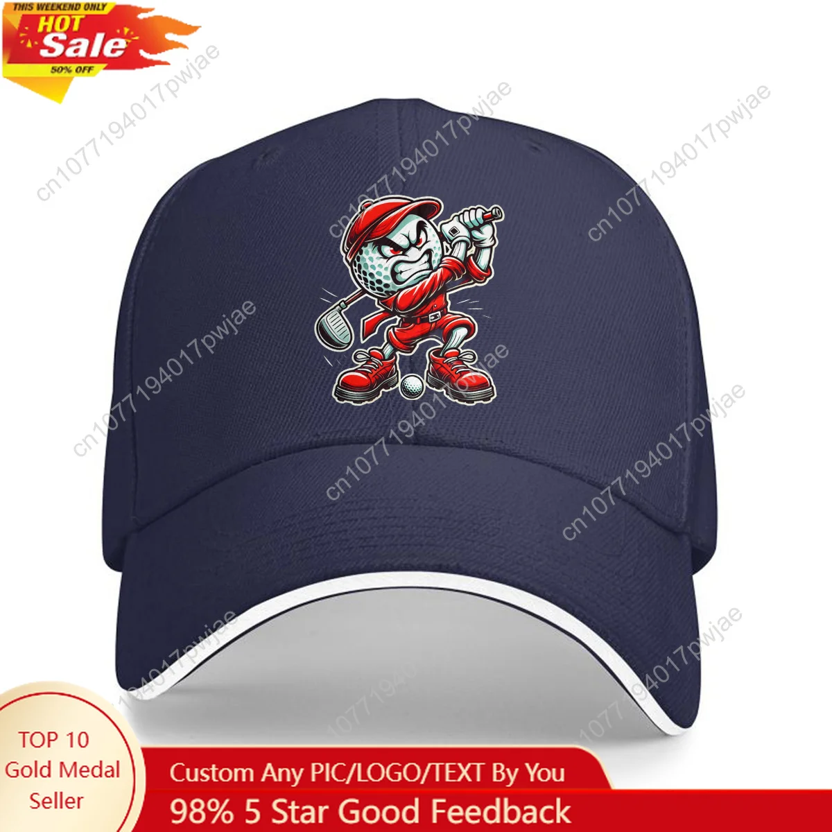 Breathable Men's Trucker Cap w - огляд і ціна Dad Hat Cotton
