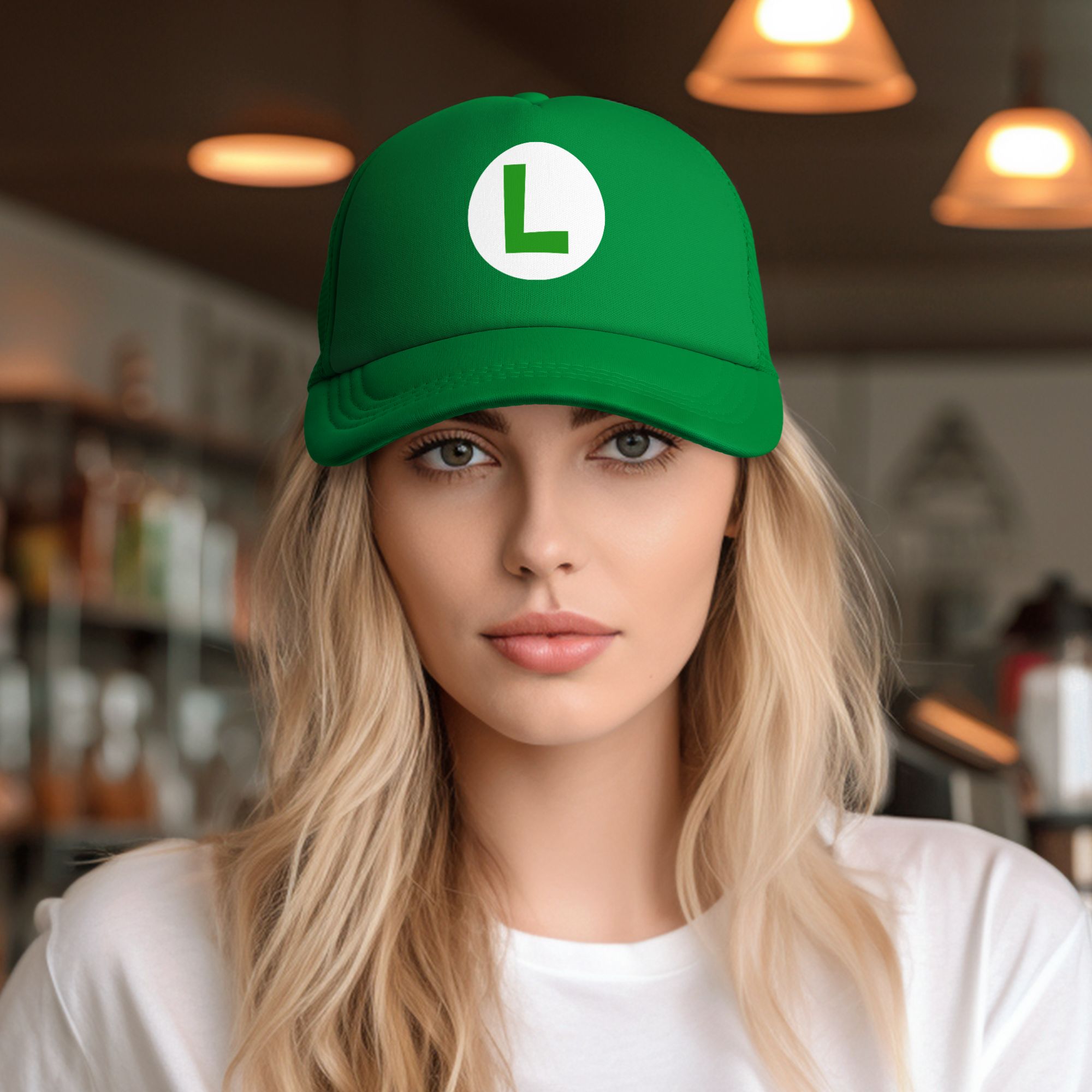 green L red m marioes Luigis F - огляд і ціна Trucker Cap Mesh